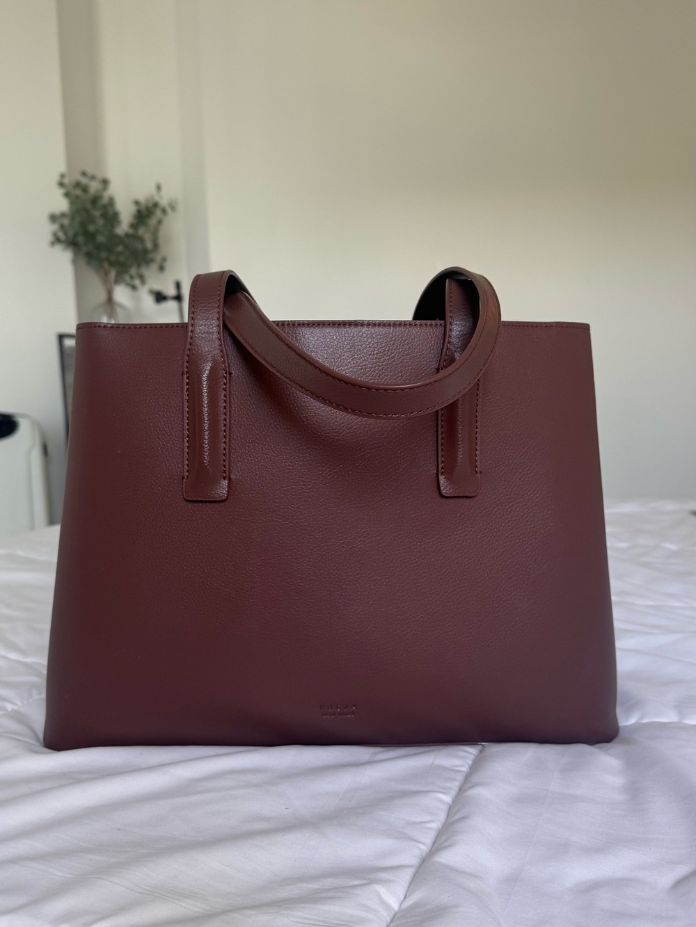 Freja NYC Linea Tote Pecan